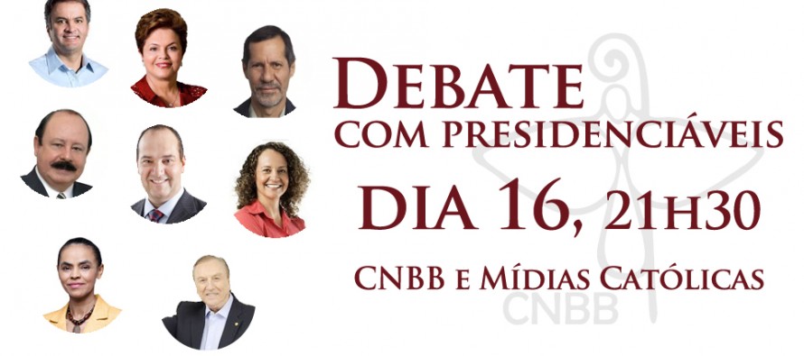 CNBB promoverá debate com presidenciáveis no dia 16 de setembro