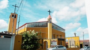 foto externa igreja - Paroquia Bom Pastor - Diocese de Santo Amaro