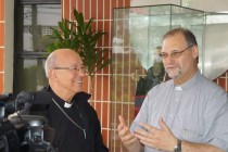 Primeira visita de Dom José Negri a Cúria Diocesana