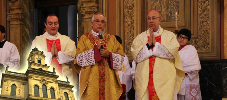 Núncio Apostólico, Dom Giovanni D’aniello visita a Catedral de Santo Amaro após obras de restauração
