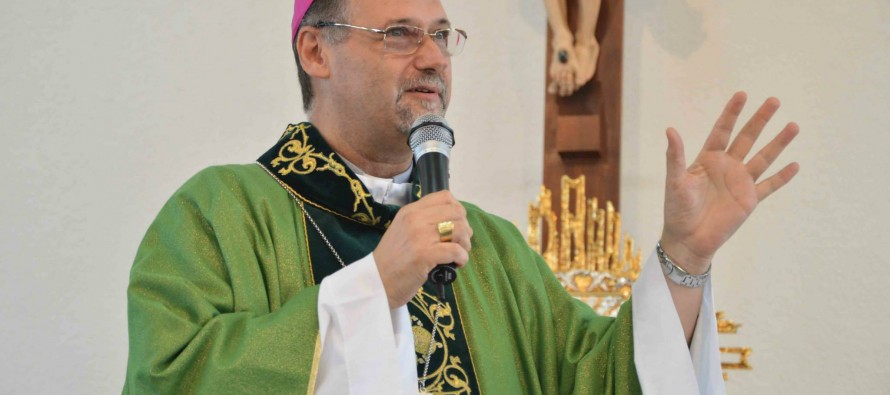 Dom José Negri, PIME é recebido com muita alegria no Santuário São Judas Tadeu