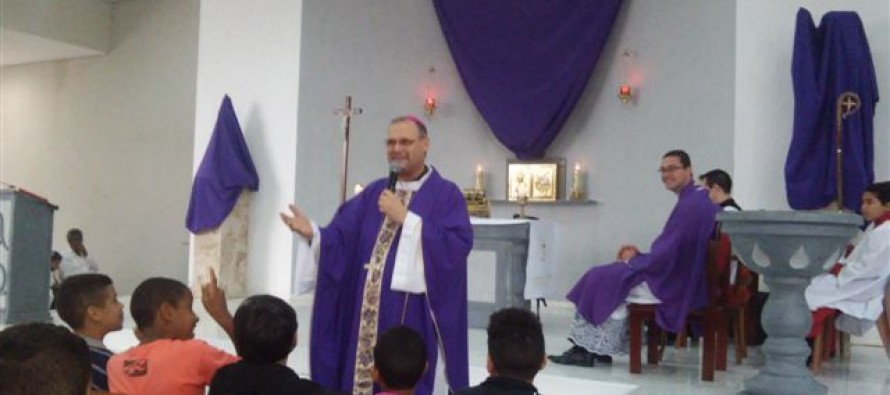 Paróquia Bom Pastor acolhe Dom José Negri