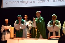 Início da Santa Missa de abertura da Olímpiada Católica