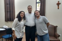 Artistas da Diocese de Santo Amaro se encontram com Dom José Negri