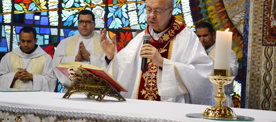 Dom Fernando preside missa dos Religiosos de Santo Amaro