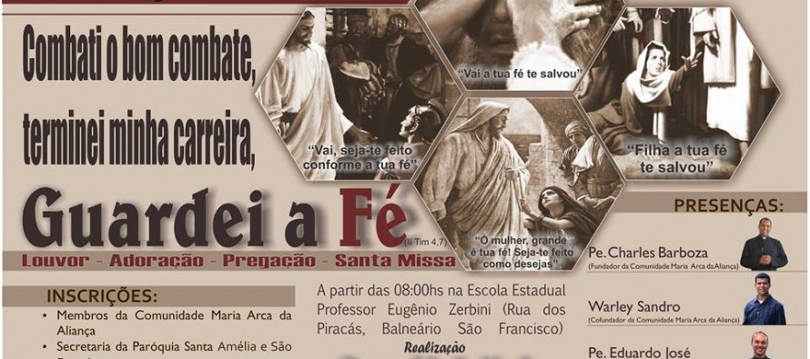 Comunidade Maria Arca da Aliança promove encontro “Resgata-me” no próximo domingo