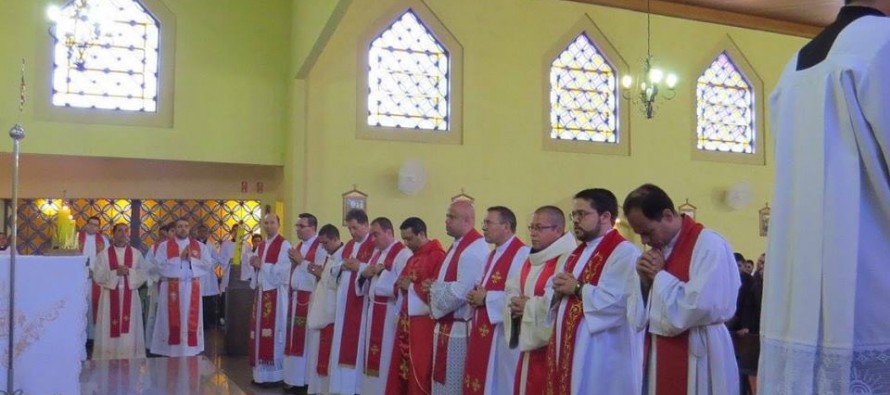 Celebração de abertura do ano acadêmico no Instituto São Boaventura