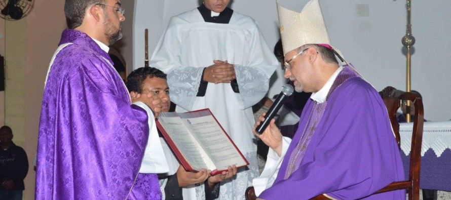 Celebração de posse do Pe. José Paulo na Paróquia Divino Salvador