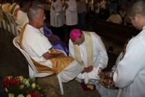 Celebração da Ceia do Senhor na Paróquia Ns do Perpétuo Socorro e Santa Rosalia