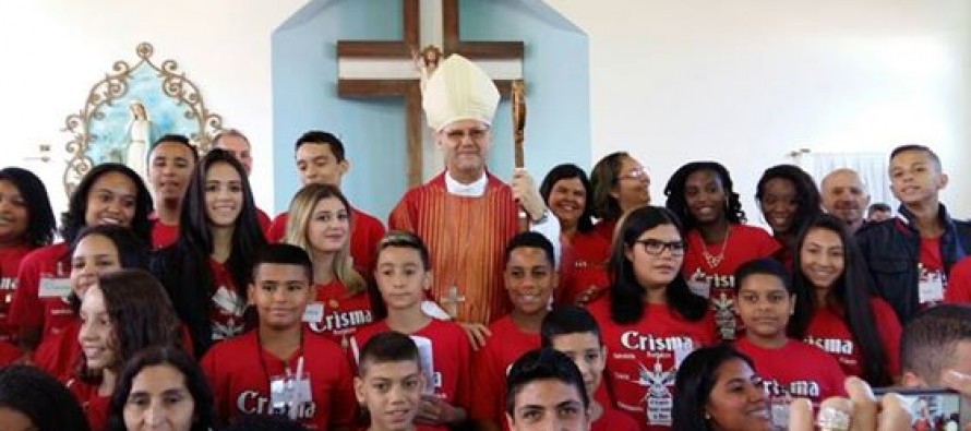 Visita Pastoral e Crisma na Paróquia NS Refúgio dos Pecadores