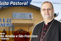 Primeira visita pastoral acontece neste fim semana na Paróquia Santa Amélia e São Francisco