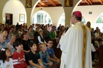 Bispo diocesano realiza visita pastoral à Paróquia São Pancrácio