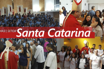 Bispo celebra o crisma em paróquias do setor Santa Catarina