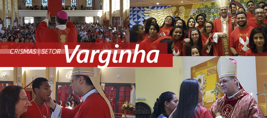 Bispo celebra o Crisma em mais três paróquias do Setor Varginha
