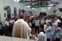 Bispo celebra Missa e Dedicação do Altar da Capela Santa Luzia