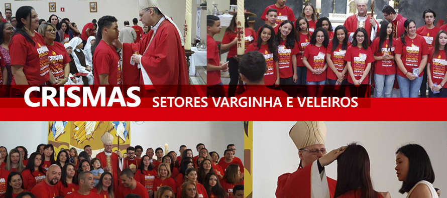 Paróquias dos setores Varginha e Veleiros recebem Dom José para celebração do Crisma