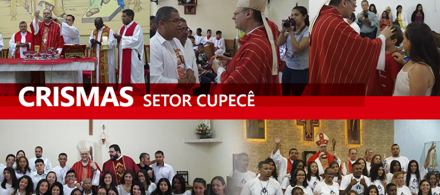 Cinco paróquias do setor Cupecê recebem Dom José para celebração do Crisma
