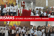 Paróquias dos setores Santo Amaro e Veleiros recebem o bispo diocesano para a celebração da Crisma