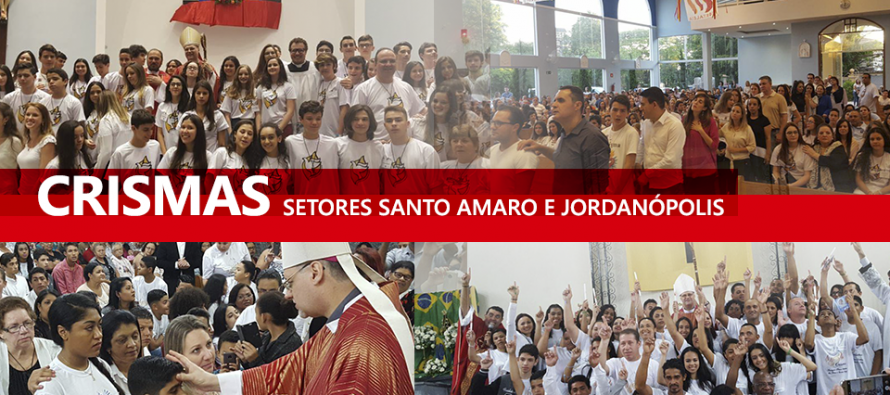 Paróquias dos setores Santo Amaro e Jordanópolis recebem o bispo diocesano para a celebração da Crisma
