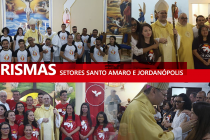 Paróquias do setor Jordanópolis recebem o bispo diocesano para celebração da Crisma