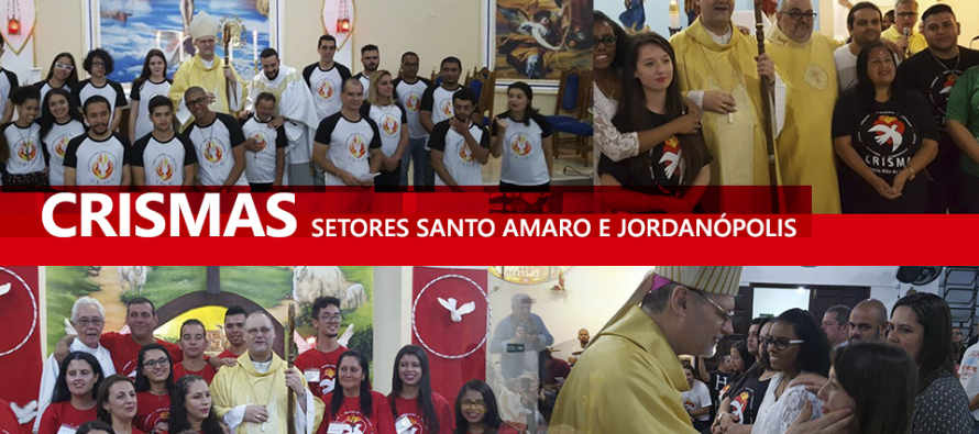 Paróquias do setor Jordanópolis recebem o bispo diocesano para celebração da Crisma