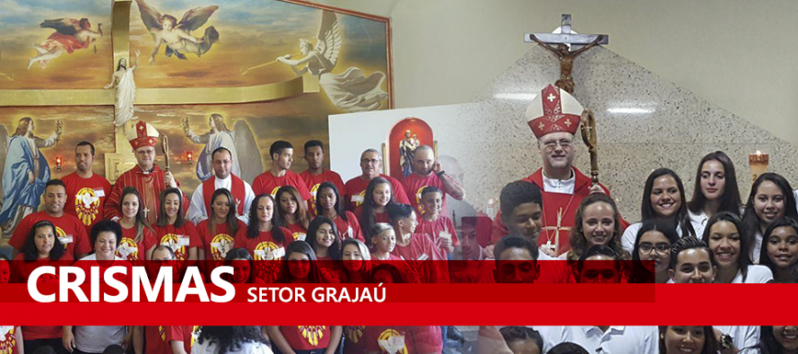Dom José celebra a Crisma em mais duas paróquias do setor Grajaú