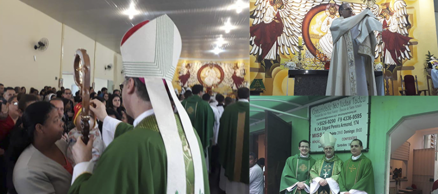 Paróquia São João Maria Vianney recebe Dom José para Visita Pastoral
