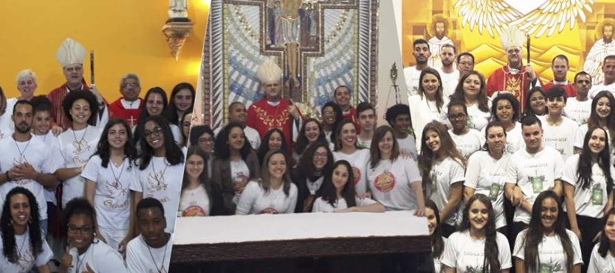 Jovens de paróquias dos setores Sabará e Santa Catarina são crismados