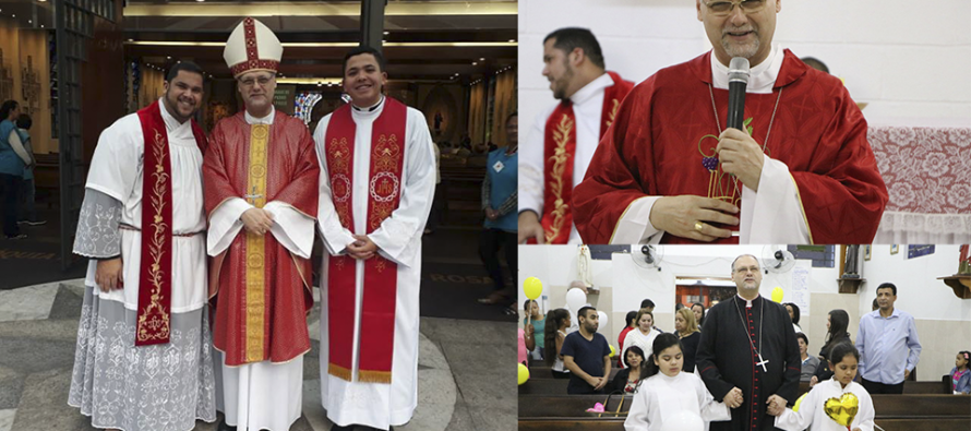 Paróquia N. Sra. do Perpétuo Socorro e Santa Rosalia recebe Dom José para Visita Pastoral