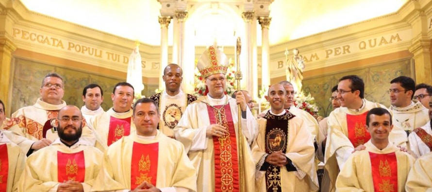 Ordenação diaconal e sacerdotal na Catedral de Santo Amaro