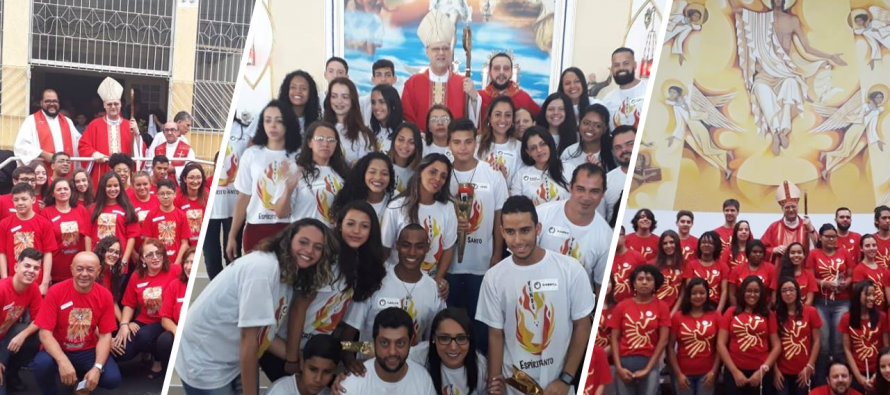 Jovens são crismados em mais três paróquias dos setores Jordanópolis e Santo Amaro