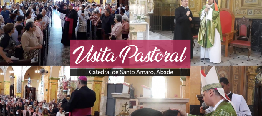 Catedral de Santo Amaro, Abade recebe Visita Pastoral do bispo diocesano