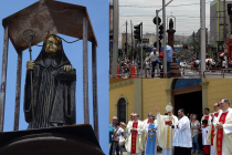 Imagem de Santo Amaro é inaugurada com benção no Largo 13 de maio