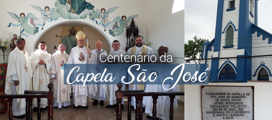 Capela de São José completa 100 anos