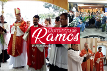 Bispo diocesano celebra o Domingo de Ramos na Paróquia São Pedro Apóstolo