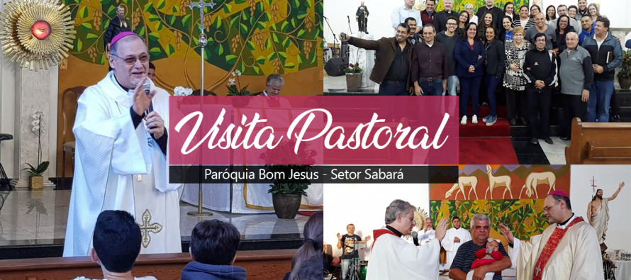 Paróquia Bom Jesus recebe Dom José para Visita Pastoral