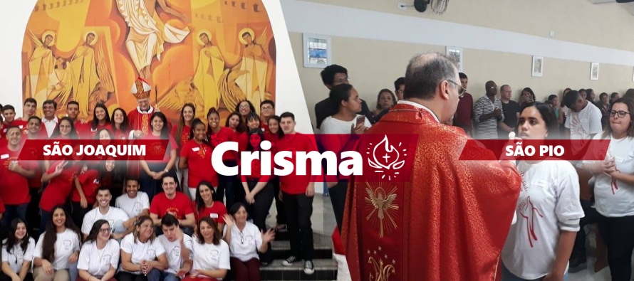 Bispo celebra o Crisma em duas paróquias dos setores Veleiros e Varginha