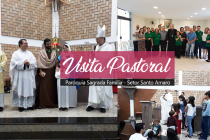 Visita Pastoral e Crismas na Paróquia Sagrada Família