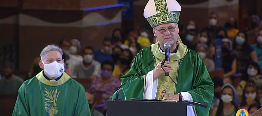 Clero celebra 32 anos da Diocese de Santo Amaro no Santuário Nacional de Aparecida