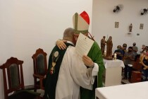 Fotos: Missa da posse canônica do padre Marcos Vieira na paróquia São Joaquim e Santa Ana, Pedreira