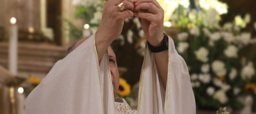Dom José celebra a Santa Missa de Páscoa na Catedral de Santo Amaro