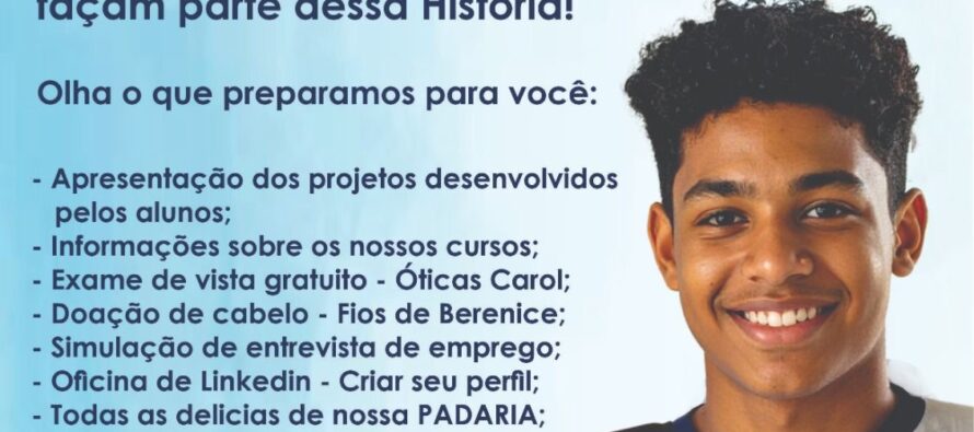 O Instituto Social Nossa Senhora de Fátima está preparando a sua 5ª Feira das Profissões!