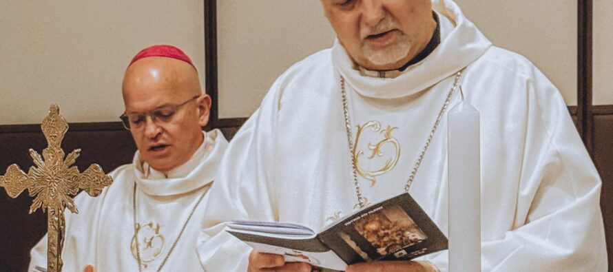 1º dia do Retiro Anual do Clero, Dom José Negri medita sobre a Esperança