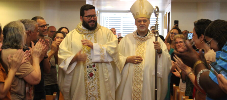 Santa Missa de Posse Canônica do Pe. Rodrigo na Paróquia Nossa Senhora Rainha da Paz