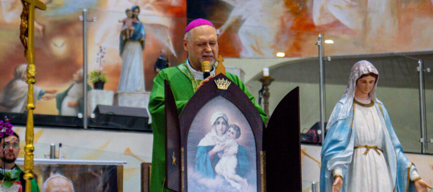 Diocese Santo Amaro viveu um momento de profunda gratidão e alegria ao celebrar a Mãe Peregrina